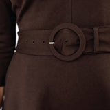 Sloane Dress in espresso