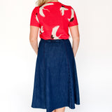 Bella Skirt in denim