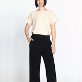 PRE-ORDER Bianca Ponte Pant in black