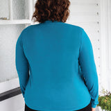 Bella Bamboo Cardie long sleeve in jewel