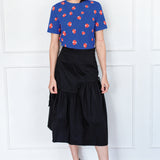 Holiday Tee in ladybug navy