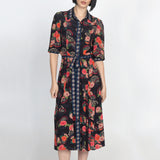 PRE-ORDER Leticia Dress in now or never black