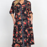 Leticia Dress in now or never black