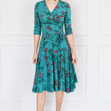 Lucinda Dress in enchanted teal