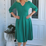 Cleo Dress in green