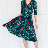 Lucinda Dress in enchanted petrol