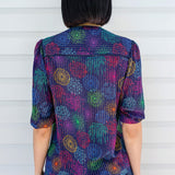 Kellie Top in starstruck navy