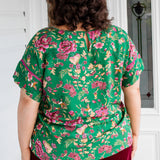 Poppy Top in flights of fancy green