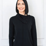PRE-ORDER Weekend Ponte Top in black