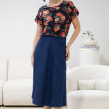 Poppy Top in now or never black