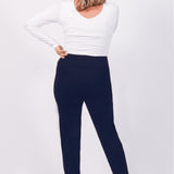 The Perfect Ponte Pant in navy