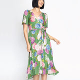 PRE-ORDER Eleanor Dress in daydreamers green