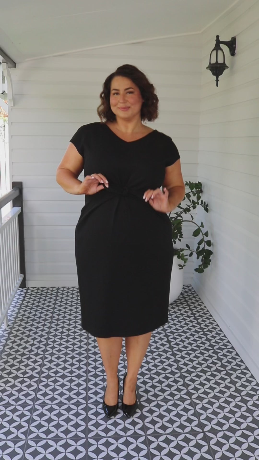 All My Love Dress in black