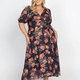 PRE-ORDER Scarlett Dress in now or never navy