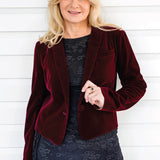 Blossom Reversible Top in black lace
