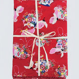 Tablecloth Round in happiness red