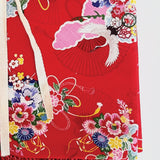 Tablecloth Round in happiness red