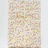 Tablecloth Round in crosshatch cream