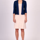 Bella Bamboo Cardie 3/4 sleeve in navy