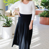 Maiocchi Must Have Skirt in black bamboo - timeless wardrobe staple
