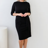 Audrey Dress in black