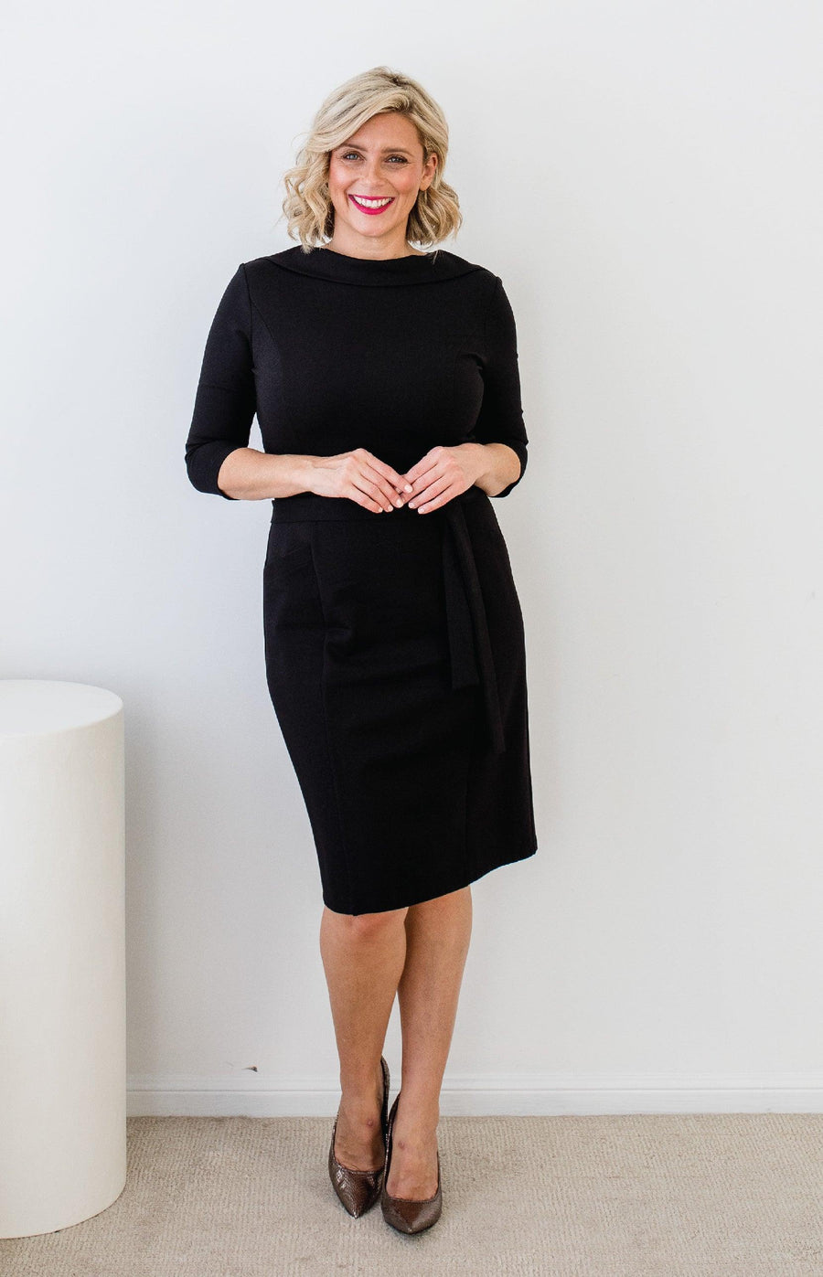 Audrey Dress #4 Black Long Dress main image 1