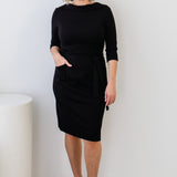 Audrey Dress in black