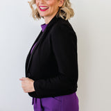 Perfect Ponte Blazer in black