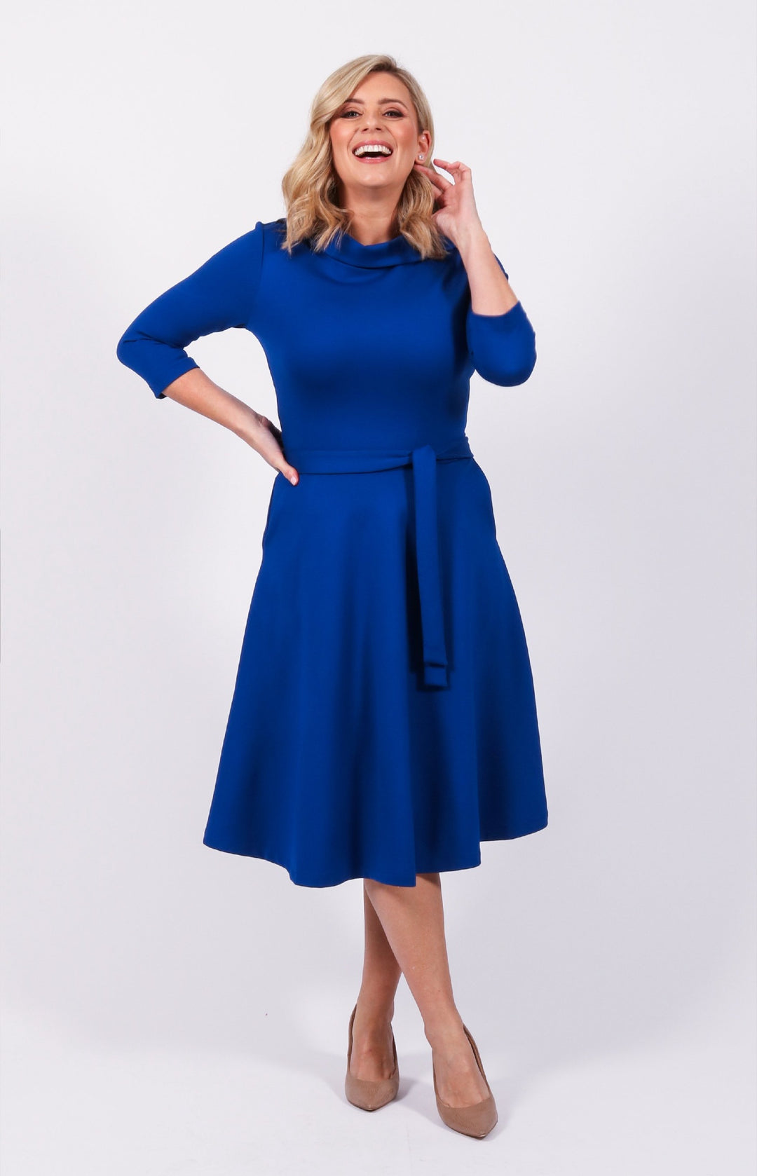 Dorothy Dress in sapphire