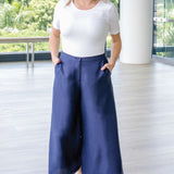 Jane Culotte in plain navy