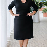 Nevenka Dress in black