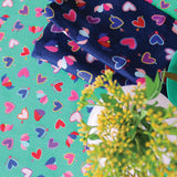 Tablecloth Large in queen of hearts green